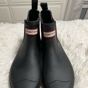 short hunter rain boots size 9